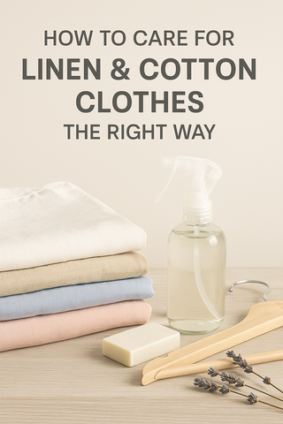 How to Care for Linen & Cotton Clothes the Right Way