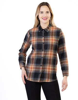 Classic Button-Down Plaid Shirt