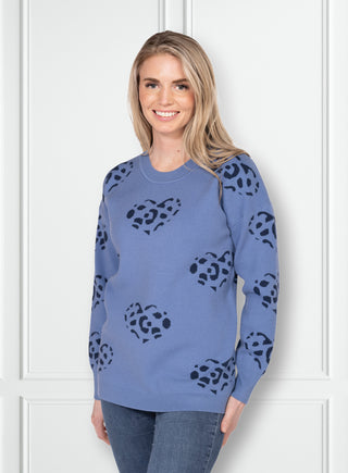 women-s-knit-sweater-with-animal-heart-pattern