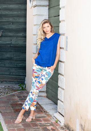 FLOWER PRINT PANT