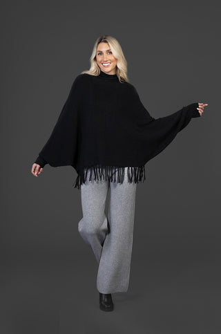 Knitted Pant with Drawstring – Soft Wide-Leg Comfort Fit