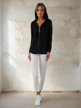 Cotton Zip-Up Hoodie