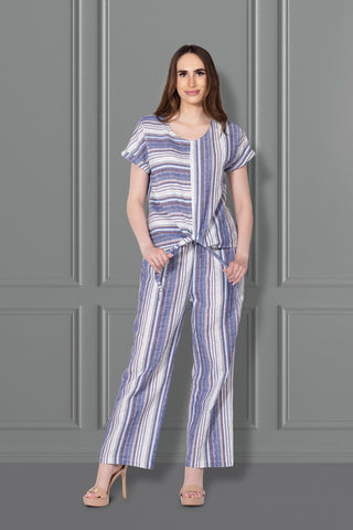 Short Sleeve Tie-Knot Top