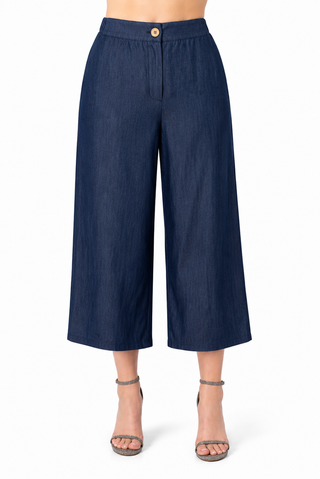 Ankle Length Wide Leg Pant