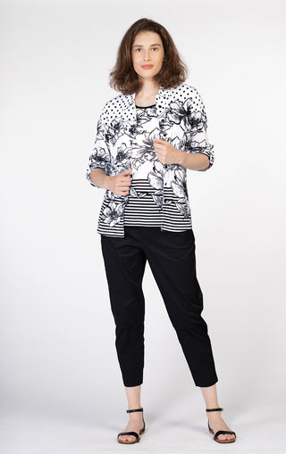 BLOUSE WITH ROLLED SLEEVE