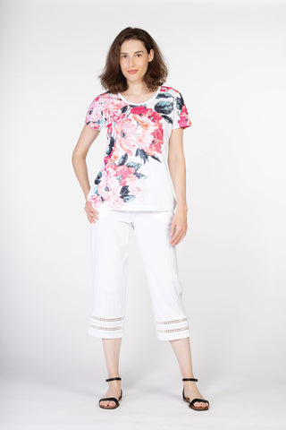 SIDE FLOWER TOP
