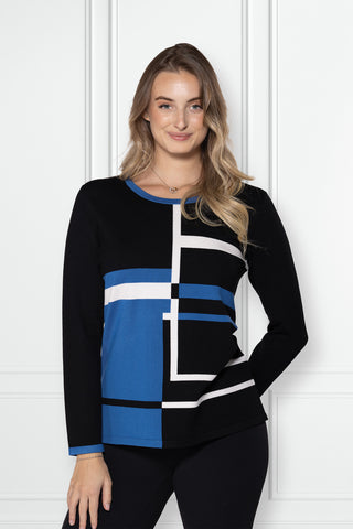 women-s-geometric-block-knit-sweater