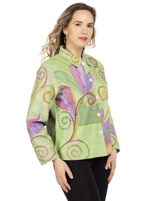 Art Jacket Green